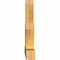Ekena Millwork Saratoga Rough Sawn Timber Gable Bracket, Western Red Cedar, 72"W x 42"H x 6"D x 6"F, 14/12 Pitch GBW072X42X0606SAR00RWR - alternate 2
